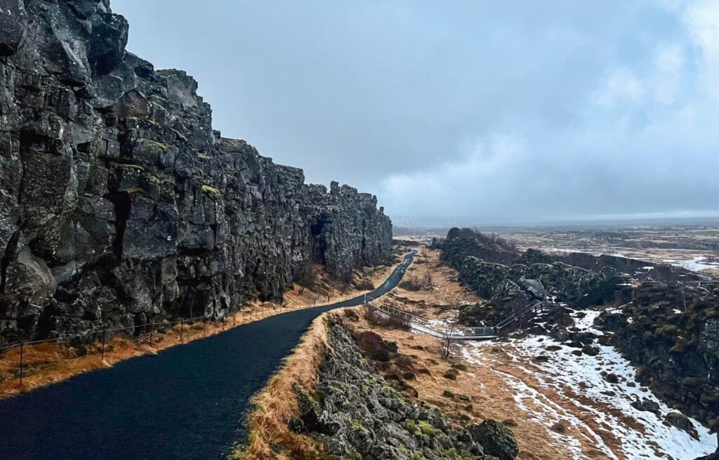 The beautiful Thingvellir National Park