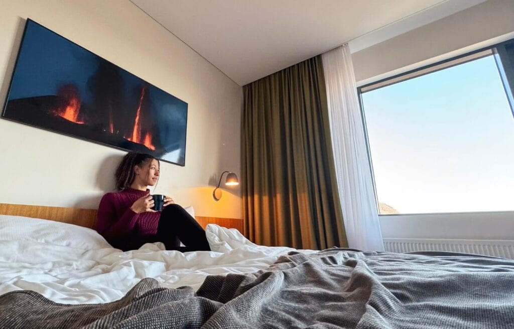 Our accommodation at Hotel Selfoss