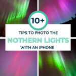Northern Lights Photography - header image - how to photograph the northern lights with an iPhone