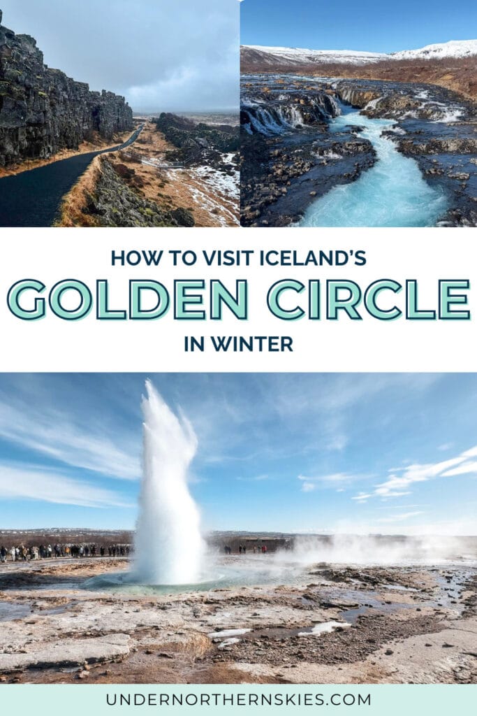 GOLDEN CIRCLE IN WINTER