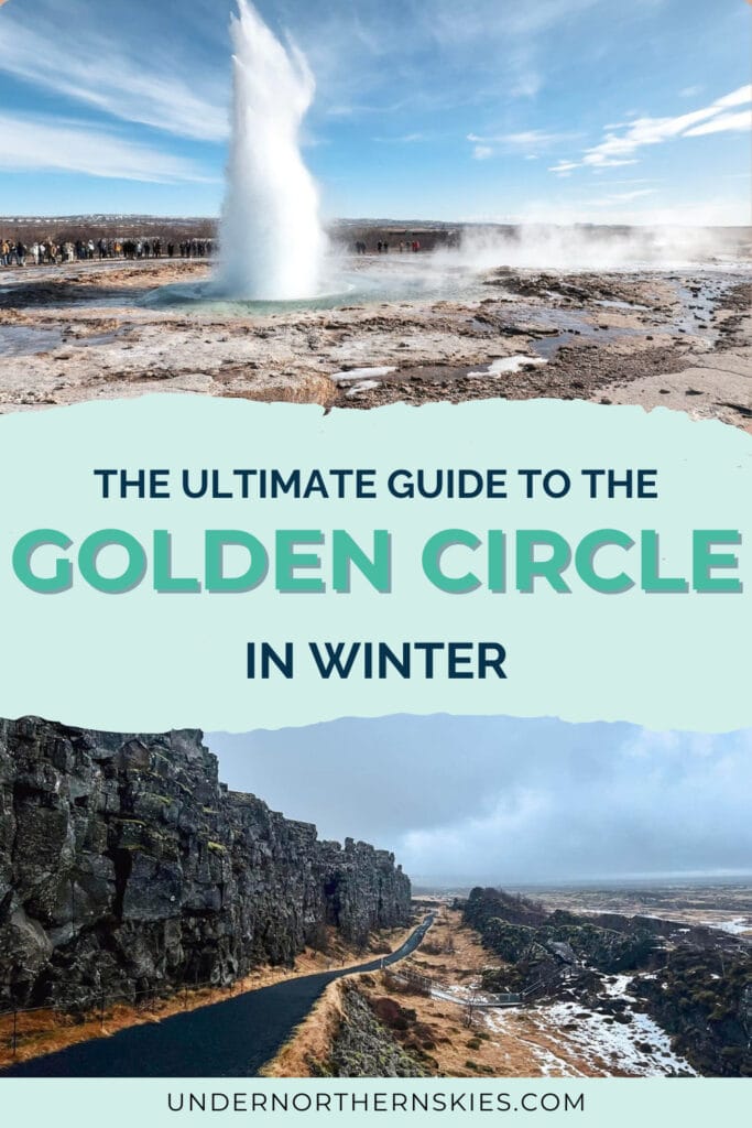 GOLDEN CIRCLE IN WINTER