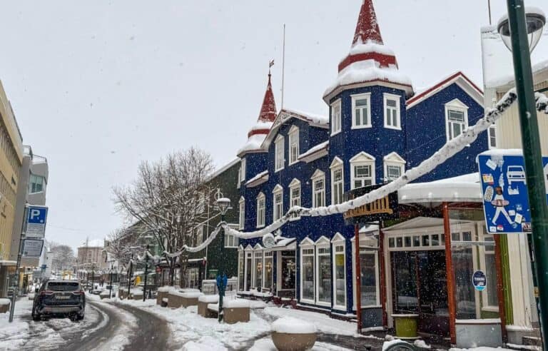 Akureyri in winter - header image
