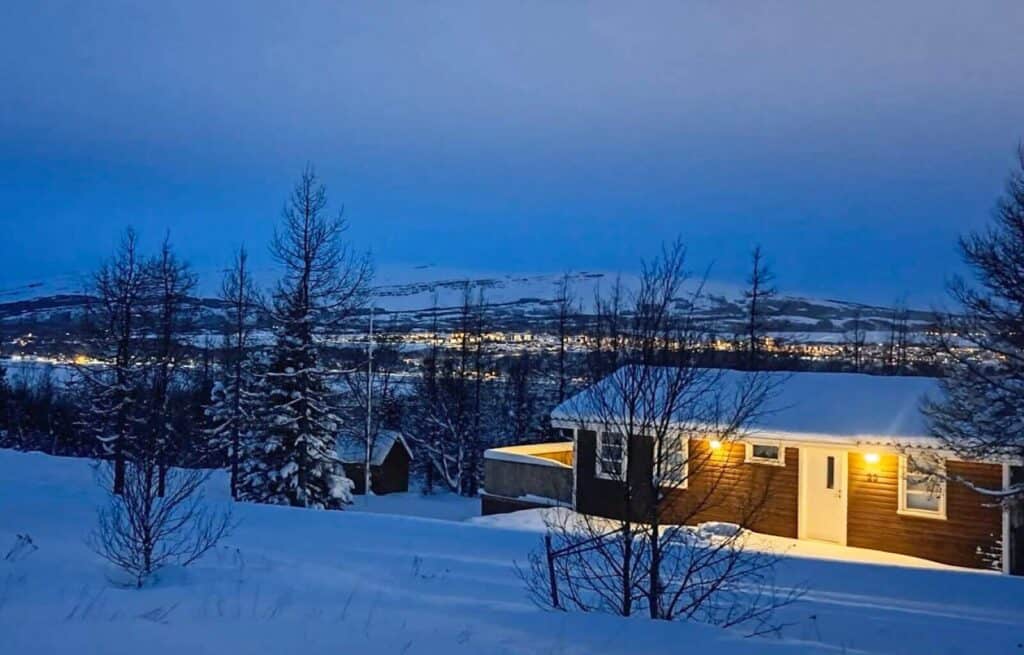 Around 10am in Akureyri in January