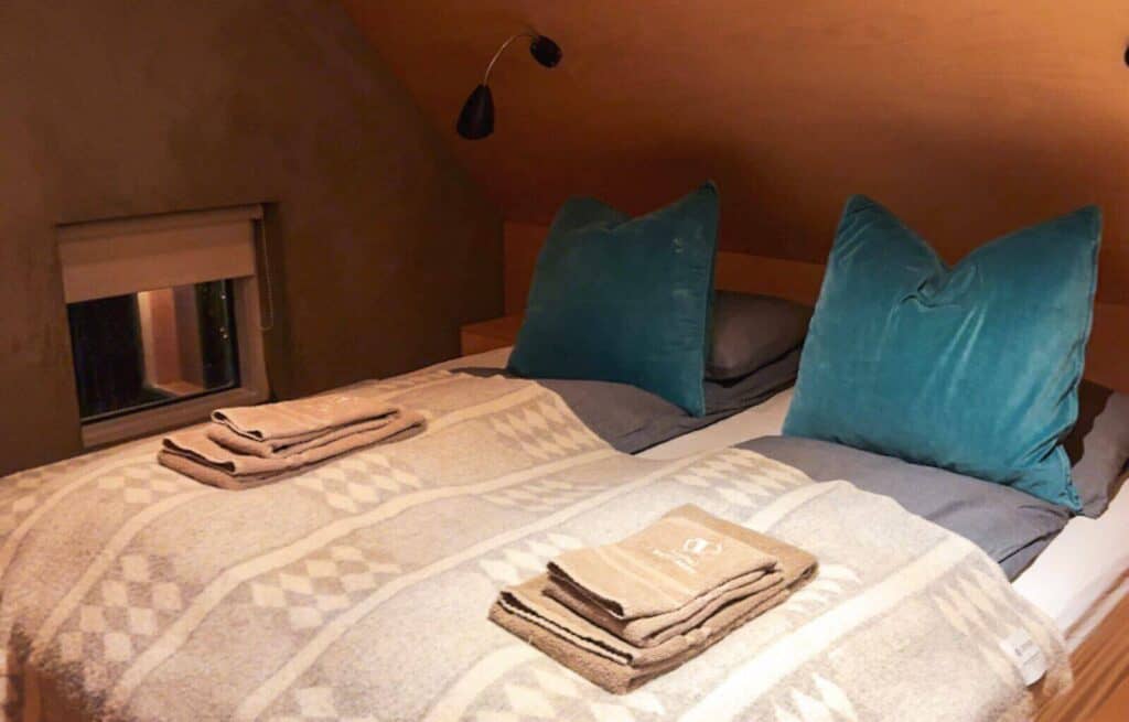 The second upstairs bedroom