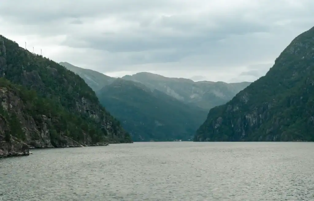 The views from our fjord cruise in Bergen