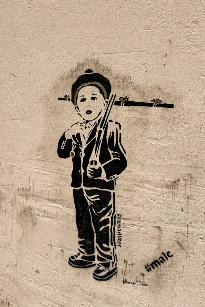 Street art in Bergen