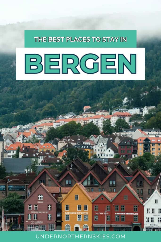 Where to stay in Bergen - pin