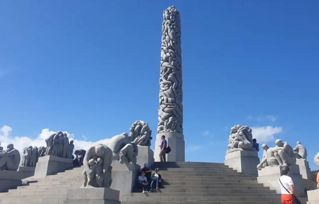 The historic Vigeland Park in Oslo