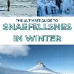 Snaefellsnes in winter - pin