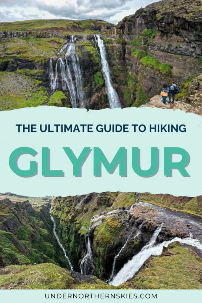 Glymur Waterfall Hike Pin