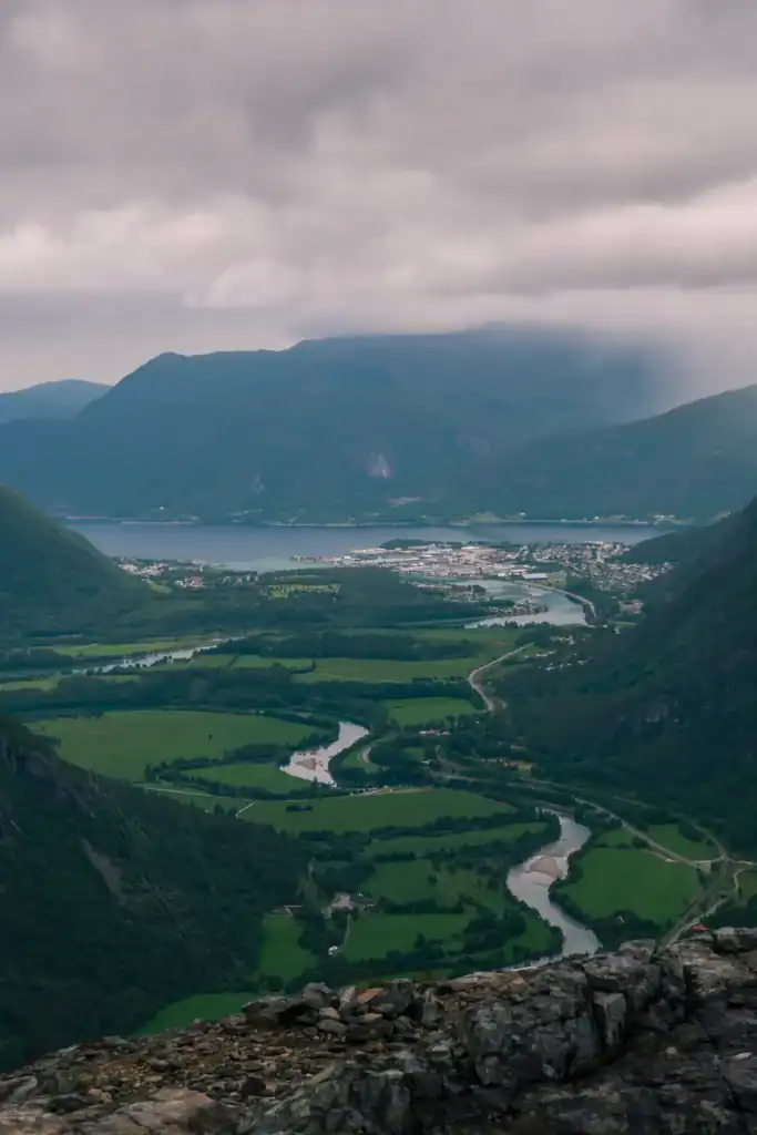 Views over Romsdalen Valley