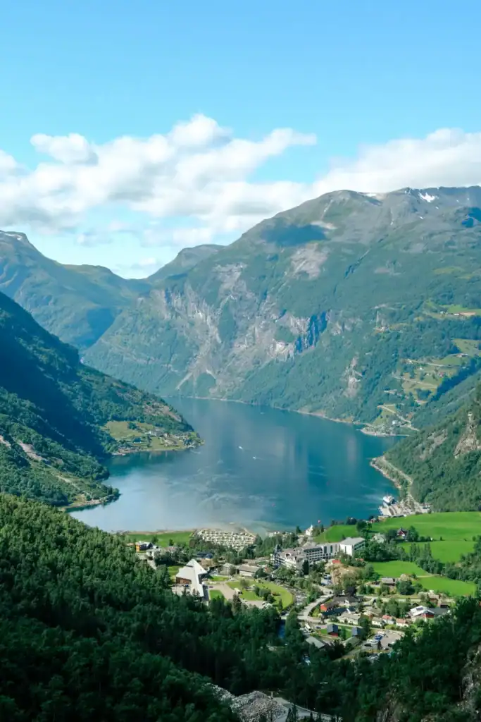 Stunning views over Geirangerfjord