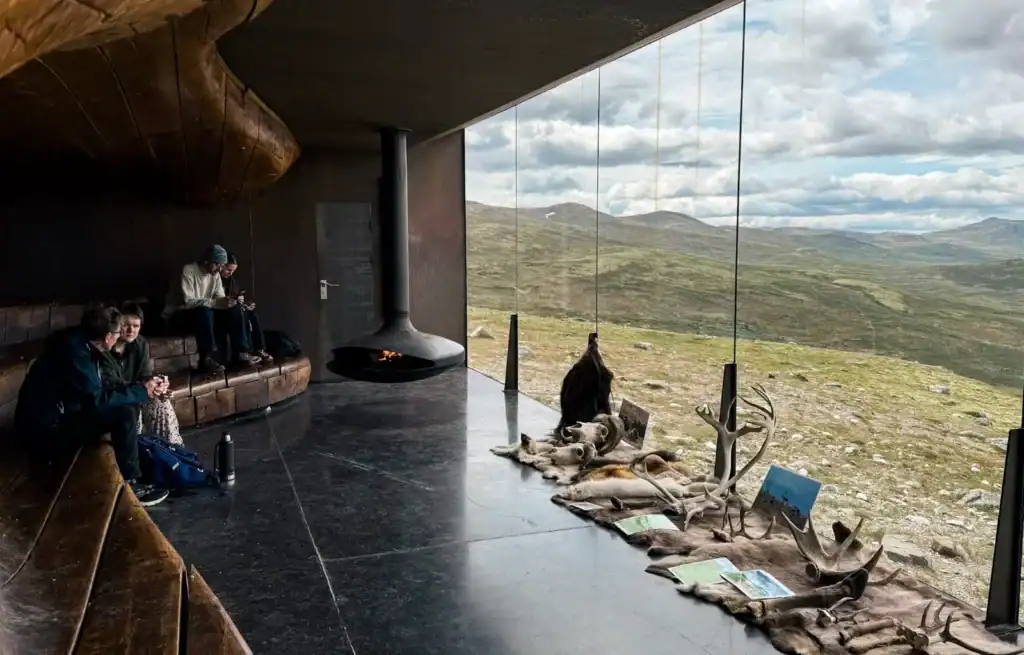 The epic Snohetta Viewpoint in Norway